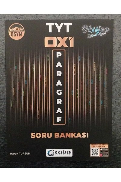 Oksijen Yayınları Tyt Oxi Paragraf Soru Bankası