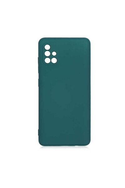 Fibaks Galaxy A51 Kılıf Kamera Çıkıntılı Içi Kadife Lansman Yumuşak Dokulu Si...
