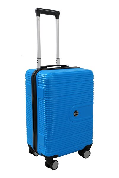 raboom Royal Abs+PC Filmli Valiz Kabin Boy Mavi