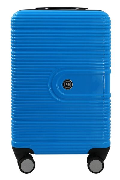 raboom Royal Abs+PC Filmli Valiz Kabin Boy Mavi