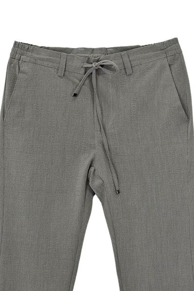 DYNAMO 1994 Model Men's Jogger Pants - Seersucker Color, Elastic Waist, BGL-ST03838