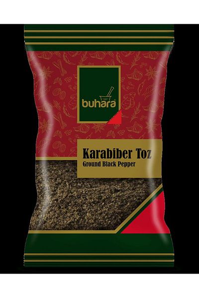 Buhara baharat Steam Black Pepper 200 Gr