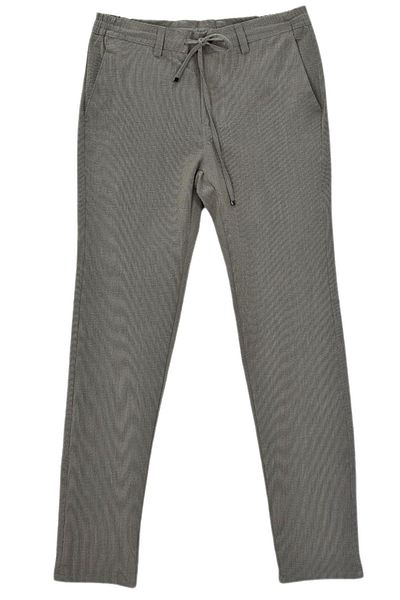 DYNAMO 1994 Model Men's Jogger Pants - Seersucker Color, Elastic Waist, BGL-ST03838