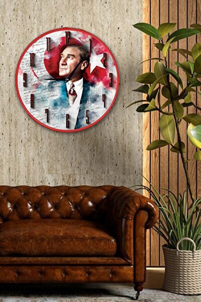 EMYA HOME Ceas de perete Ataturk - 29 cm