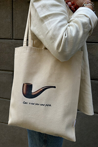 feinas Canvas Tote Bag - Pipe (35x40cm - 320gr 100% Cotton)