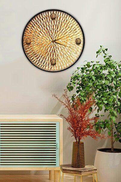 EMYA HOME Ceas de perete Love of Yellow - 29 cm