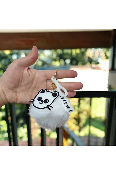 3DHOBİCENTER jiniret skzoo straykids bag ornament pompon keychain stay