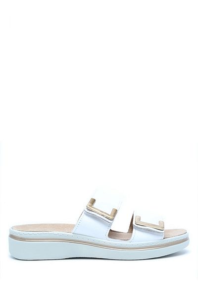 Kifidis Kifidis Italia K67 - Papuci de dama din piele cu banda dubla anatomica marimea 36-41
