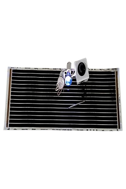 KARAHİSAR KULUÇKA 25x80 Çift Duylu Analog Termostatlı Kırmızı100wRenkli Isı A...