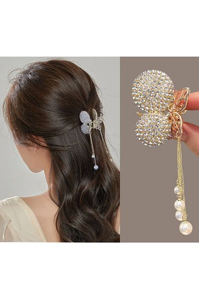 GÜLPEŞE Cristal Stone Gold Cherry Metal Cataramă Xp-88