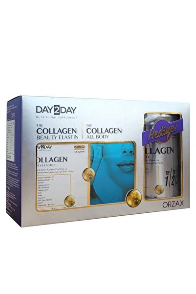 DAY2DAY The Collagen Beauty Elastin 30 Tablet + Day2Day The Collagen All Body 100 gr