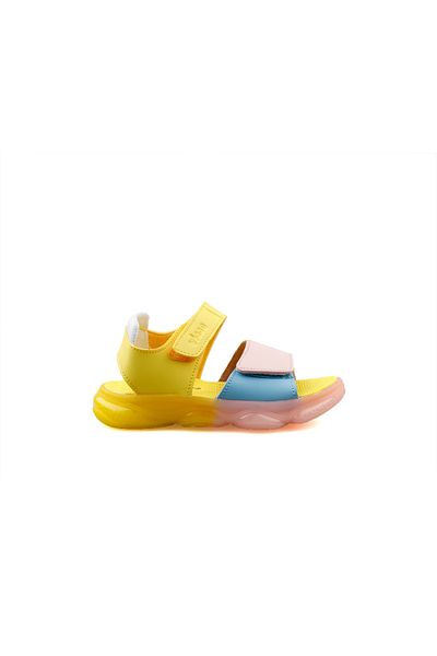 Vicco Laura Lighted 321.P24Y.223-12114 Colorful Children's Sandals