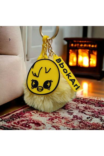 3DHOBİCENTER Bbokari skzoo straykids pom pom bag ornament keychain stay