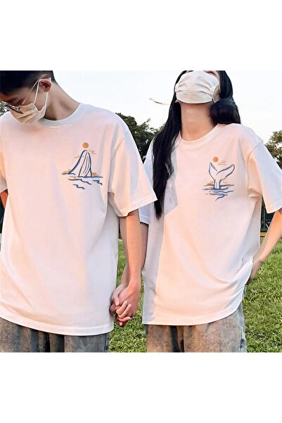 Tarzsokak Noul sezon Tir Harajuku Style Couple Lover Couple - 2 piese