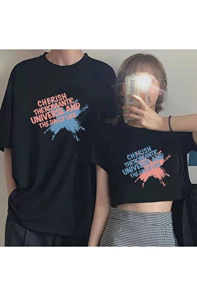 Tarzsokak Noul sezon Tir Harajuku Style Couple Lover Couple - 2 piese