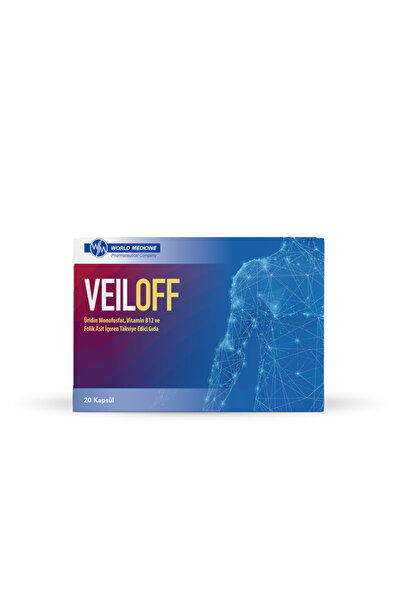 WORLD MEDİCİNE Veiloff Üridin Monofosfat,Vitamin B12 ve Folik Asit İçeren Takviye Edici Gıda