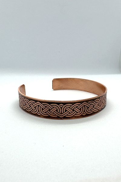 Miray hediyelik Copper Patterned Talisman Bracelet