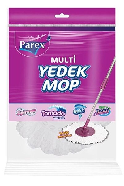 Parex Multi Yedek Mop (TEKLİ) Spinner, Tornado, Quick Twister , smart ve Tinn...