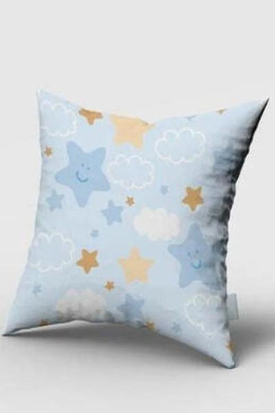 Bebemotto Blue Smiling Stars, Double Sided, Imported Velvet Fabric, Children'...