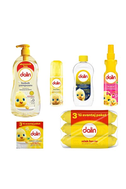 Dalin Bebek Bakım Seti 6 Parça