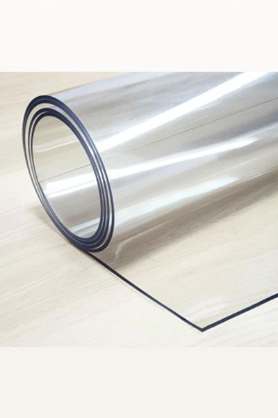 Meya Dekor 135 X 75 Cm Transparent Table Cover and Table Protector 1.3 Mm