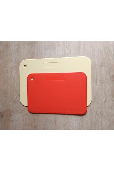 TURALLİ Flexible Polyethylene Cutting Board - 2 Colors, Bendable Cutting Mat