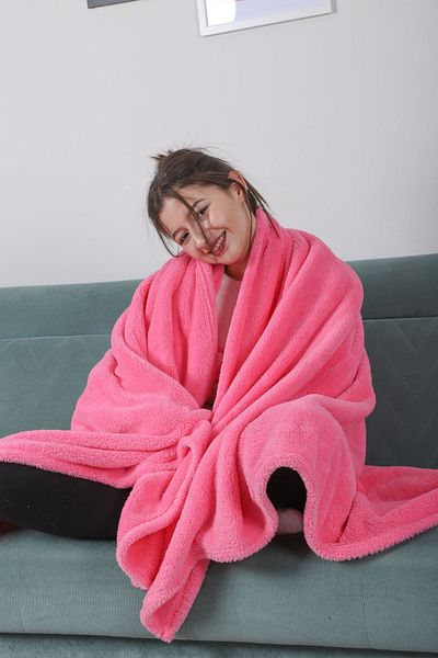 HOME MOD STORE Welsoft Extra Soft Single TV Blanket and Shawl