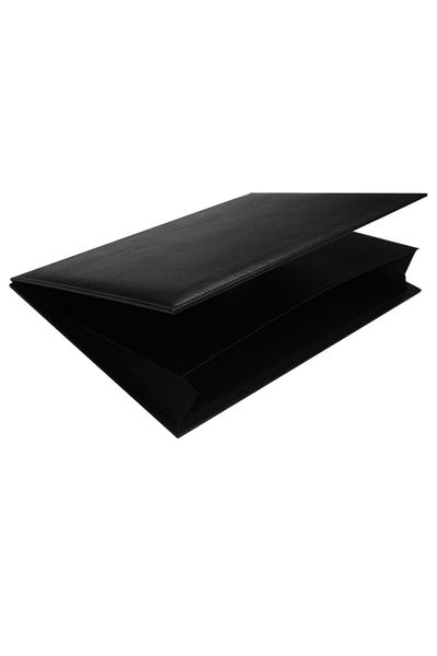 SÜMEN DÜNYASI Black Single Desk Mat - Classic Model with Cover and Bellows