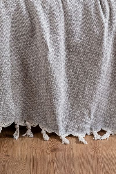 HOME MOD STORE Tripolis Double Bed Cover and Pique Dowry Set