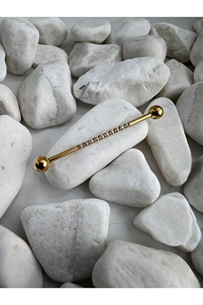 Karınca Piercing Su Taşlı Endüstriyel Industrial Köprü Piercing