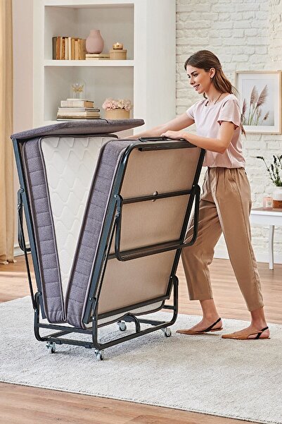 Yataş Flexbed Katlanır Somya-Yatak Tek Kişilik 90x200 Cm