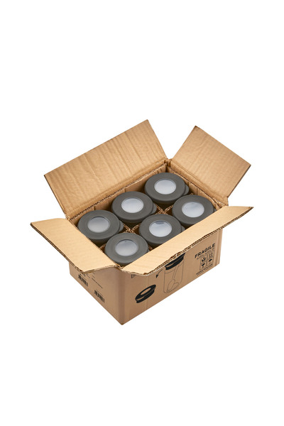 Qlüx QluX C344X6 - Black/transparent Spice Bowl Set of 6