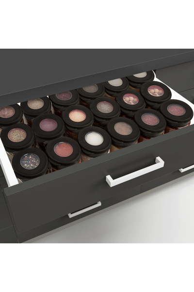 Qlüx QluX C344X6 - Black/transparent Spice Bowl Set of 6