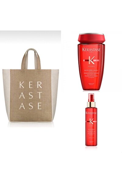 Kerastase Soleil Güneş Sonrası Şampuan 250ml + Huile Sirene Plaj Dalgası Etki...