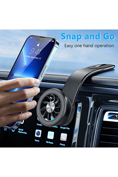 Asfal Güçlü Mıknatıslı Sağlam Yeni Nesil Telefon Tutucu Magsafe Uyumlu 3M Ban...