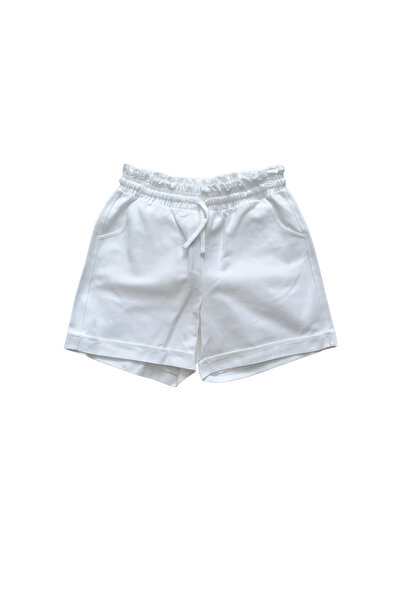 DMB BOYS & GIRLS Çaren Παιδικό-Κοριτσίστικο Σορτς 100% Βαμβάκι- Λαστιχένια μέση, κορδόνια, σχέδιο διπλής τσέπης