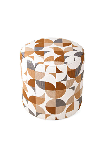 Just Home Modern Puf - Renkli - 42x40x40 cm