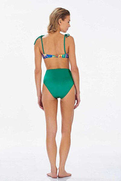 LAPIENO Σχέδιο ρετρό στράπλες μπικίνι