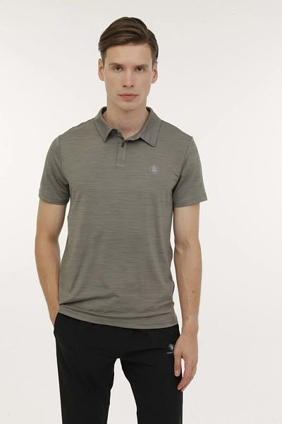 lumberjack ΑΝΔΡΙΚΟ T-SHIRT ML BAYERN 12GLF14 3FX - KHAKI - XL - ST07559-KHAKI-XL