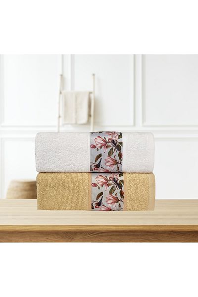 Lucy and Home Digital Printing 2-Piece 40X60Cm Towel Set
