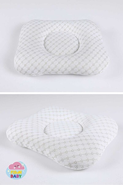 Fisun Baby Düz Kafa Yastığı, Bebek Yastığı, Düz Kafa Sendromu Bebek Yastığı 3...