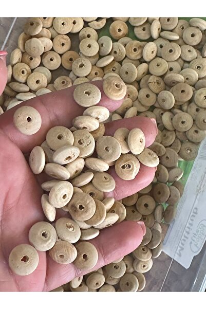 Gönülden Tasarım 30 komada 1 CM ravni drveni nakit Sa perlama