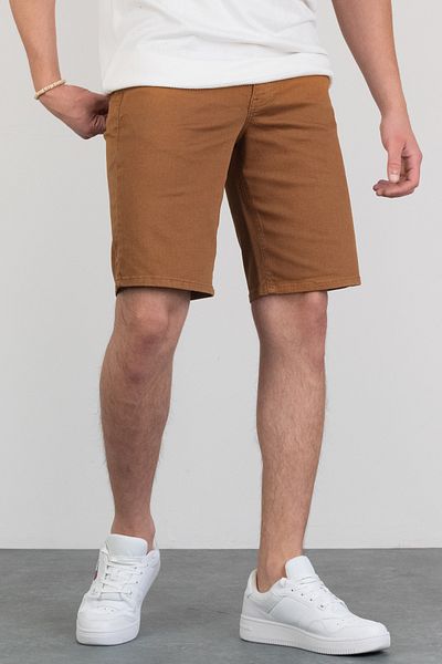 HLT JEANS Ανδρικό Comfort Lycra Strechy Jeans Jeans - Tile Slim Fit Jeans Shorts Thomas