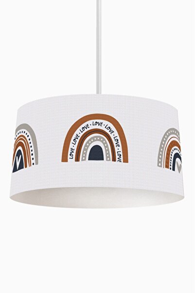 Talia Home Gökkuşağı Desenli Çocuk Odası Sarkıt Avize