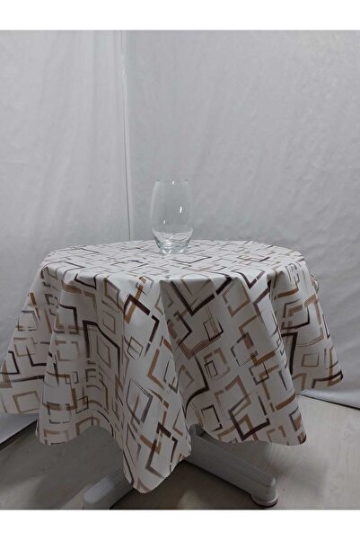 Herseyygüzell Fata de masa rotunda din PVC de 140 cm