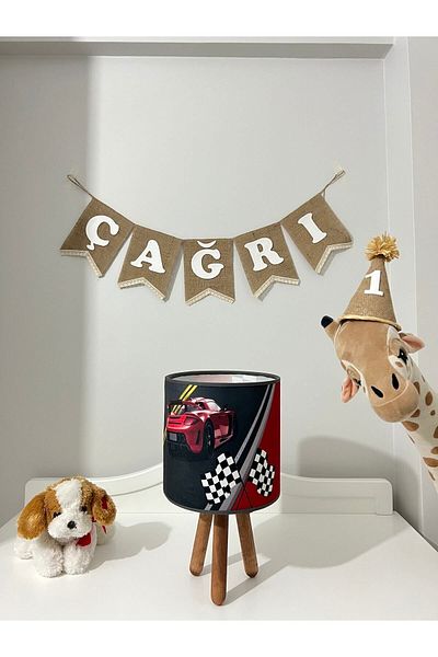 Talia Home Race Car Children's Room Lampshade Tlab-194