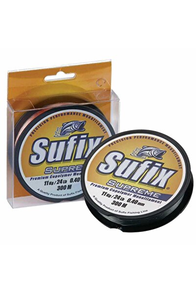 SUFIX Supreme Fishing Line BLUE - 0.30MM - 100MT - 6.6KG