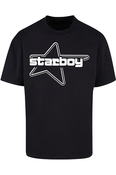 9N1M SENSE Herren SENSE Y2K STARBOY T-Shirt Black / White