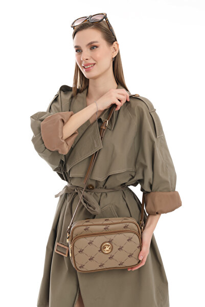 Beverly Hills Polo Club Light Mink Women's Shoulder Bag - Model 05BHPC126