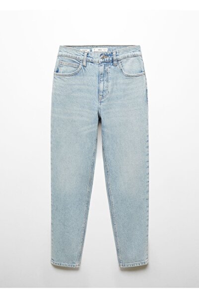 MANGO Woman Newmom Confort Yüksek Belli Jean Pantolon